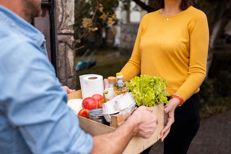 Entrega directa de alimentos sostenibles