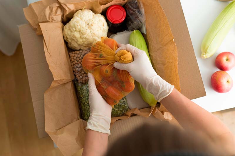 Entrega directa de alimentos sostenibles