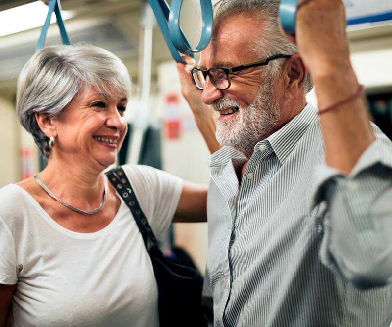 Campañas a favor del transporte público