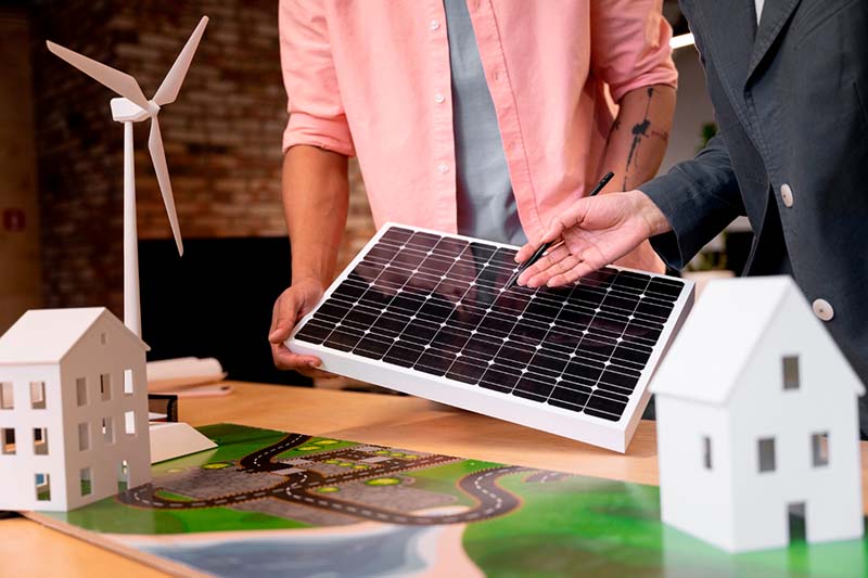 Asesoramiento a productores de energía verde